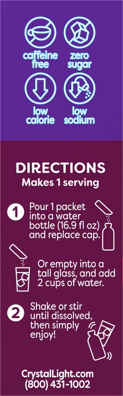 slide 4 of 5, Crystal Light Mixology Variety Pack Powdered Drink Mix, 9 single serve packets per Box, 9 ct