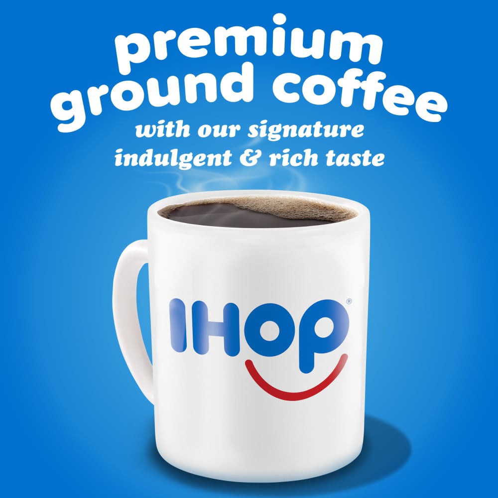 slide 4 of 6, IHOP Velvet Night Dark Roast Ground Coffee, 12 oz Bag, 12 oz