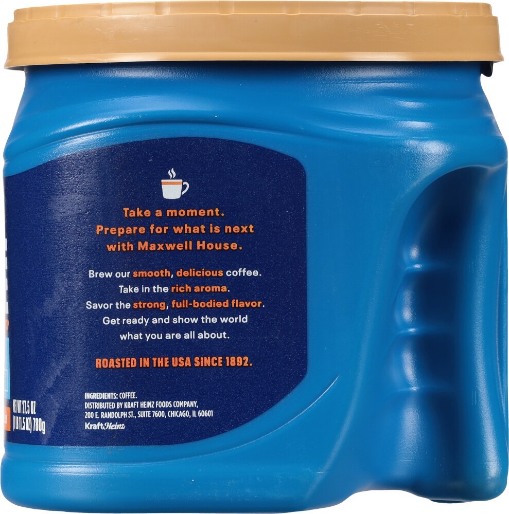 slide 2 of 4, Maxwell House Original Roast Ground Coffee, 27.5 oz Canister, 27.5 oz