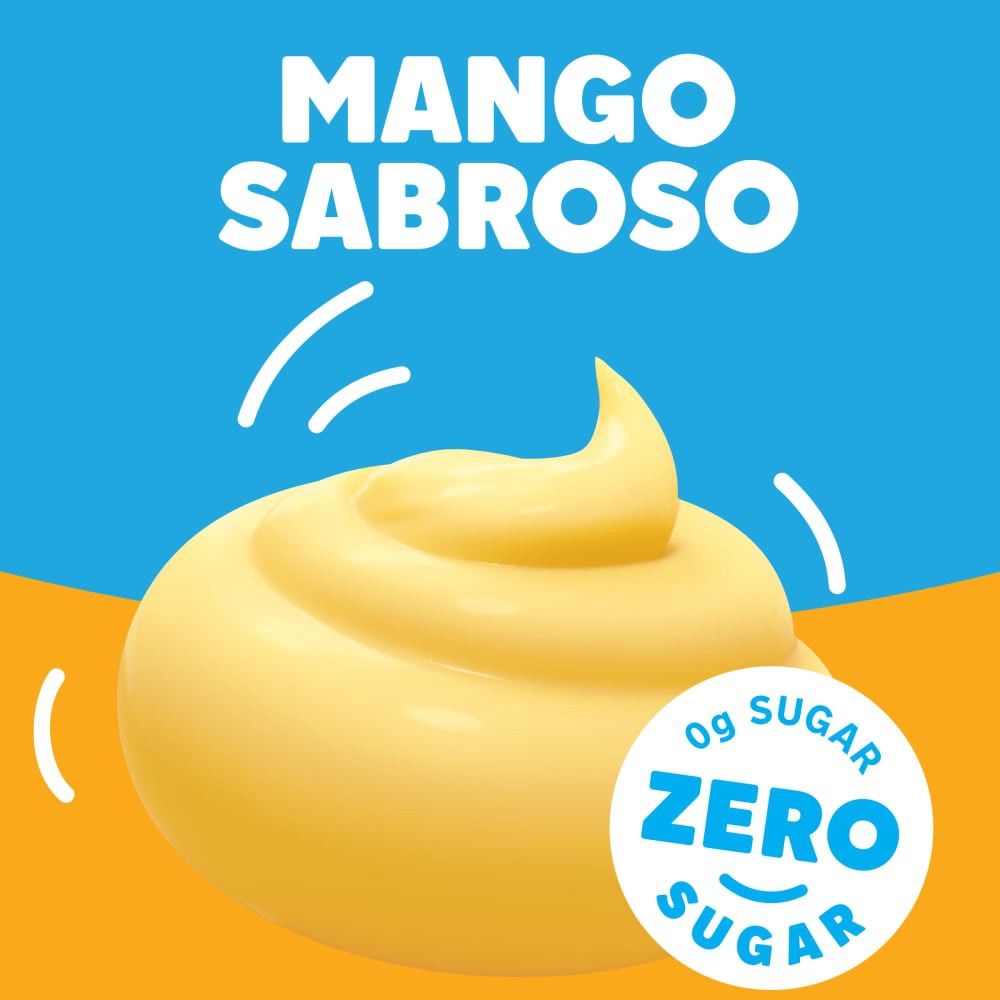 slide 6 of 6, Jell-O Zero Sugar Mango Sabroso Ready-to-Eat Pudding Snack Cups, 4 ct Cups, 14.5 oz