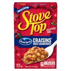 Stove Top Cranberry Stuffing Mix, 6 oz Box