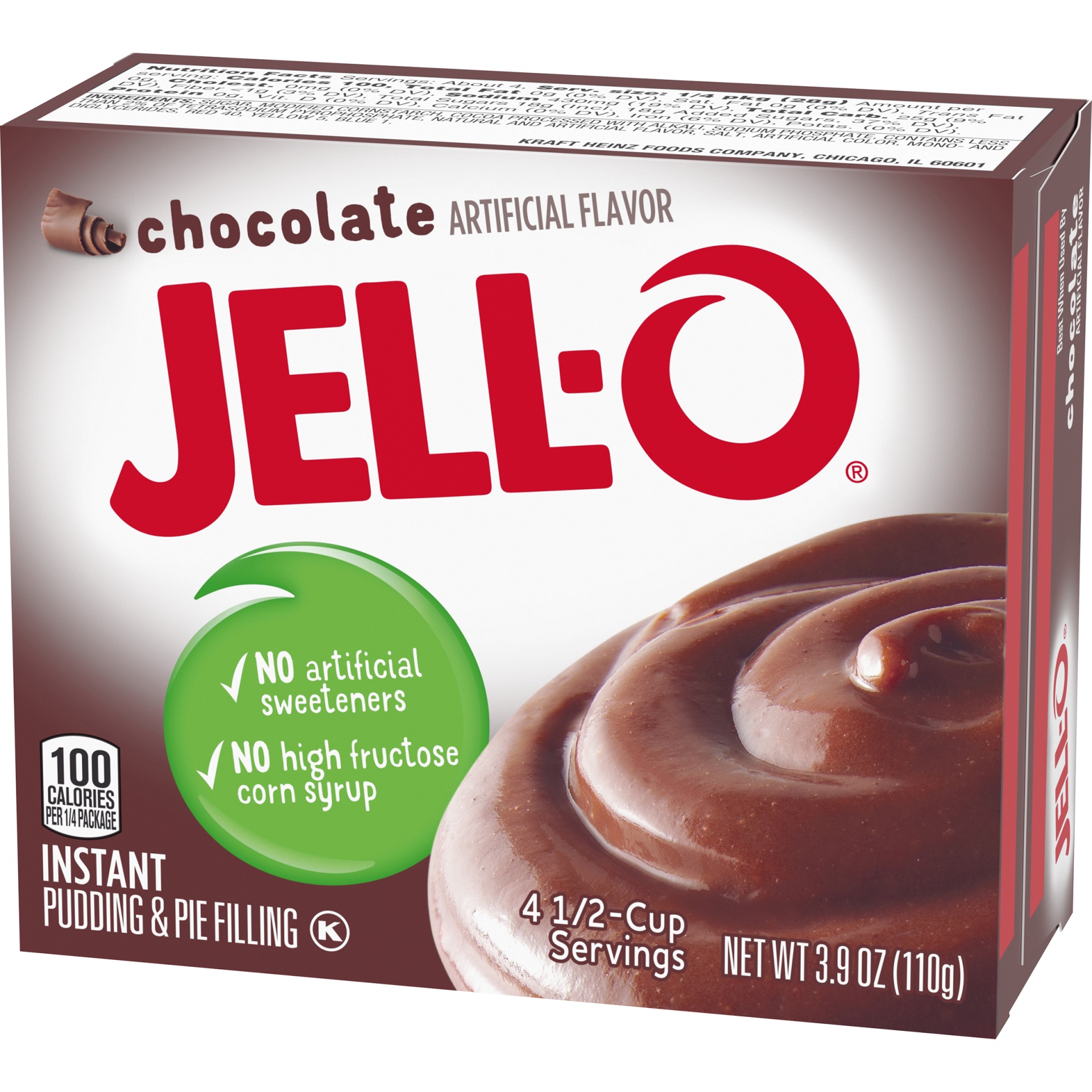 slide 7 of 11, Jell-O Chocolate Instant Pudding & Pie Filling Mix, 3.9 oz