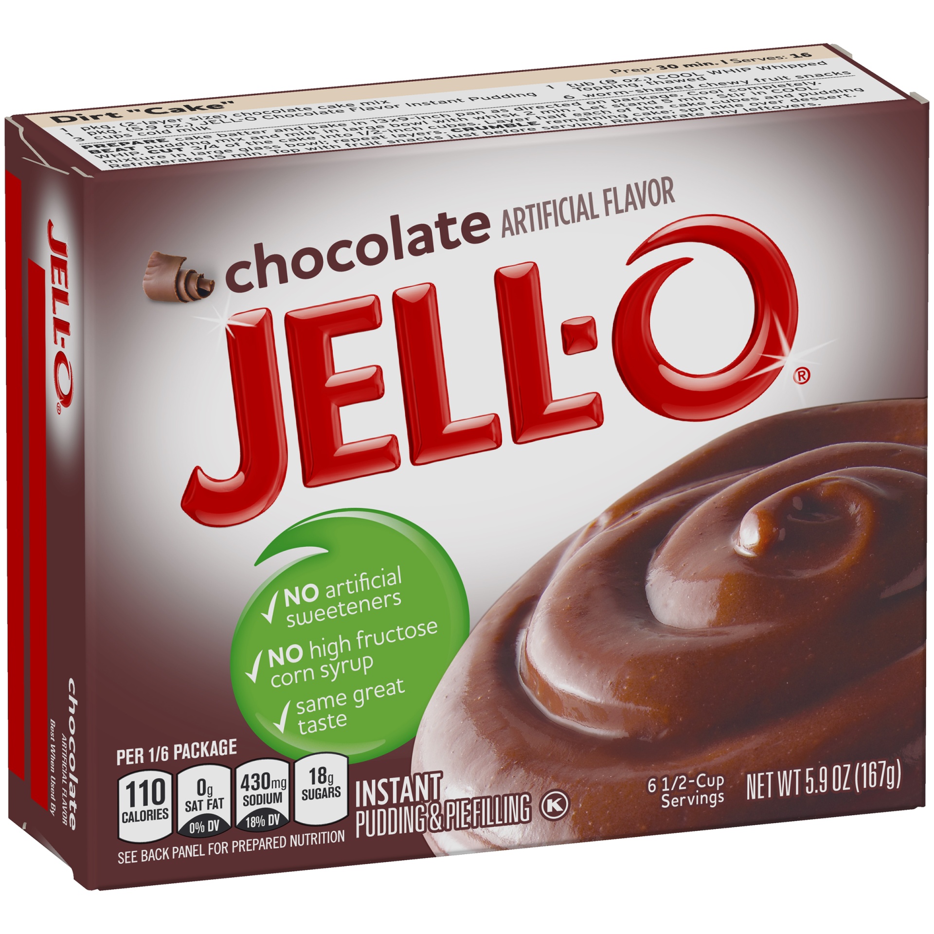 slide 5 of 9, Jell-O Chocolate Instant Pudding & Pie Filling Mix, 5.9 oz