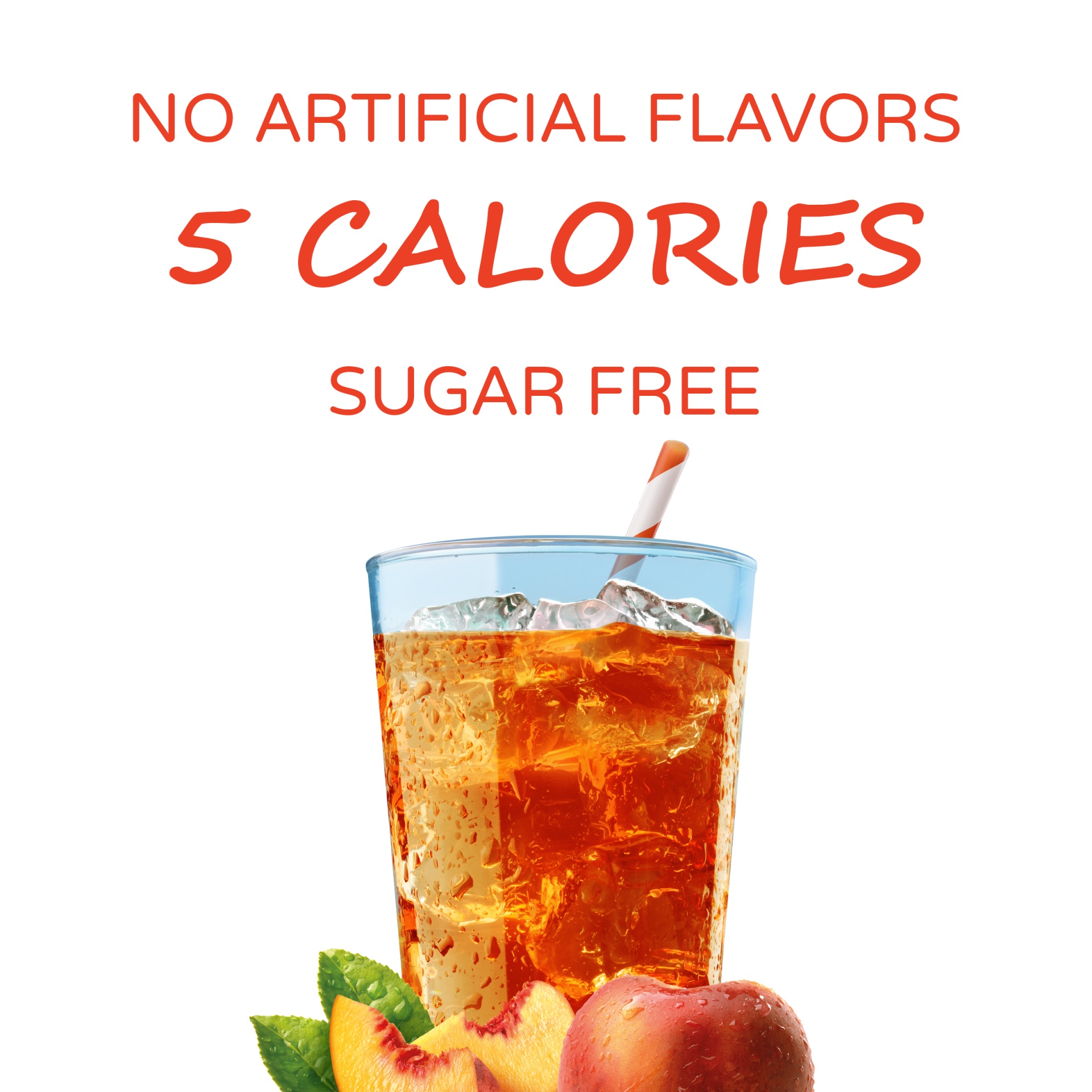 slide 5 of 11, Crystal Light Peach Iced Tea Artificially Flavored Powdered Drink Mix On-the-Go-Packets, 10 ct; 0.07 oz