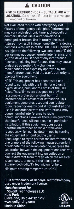slide 3 of 4, GE Reveal 8 Watts HD+ LED Light Bulbs 4 ea, 4 ct