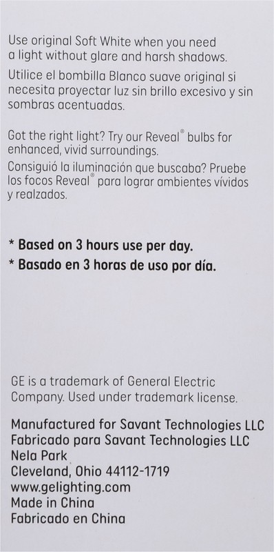 slide 3 of 4, GE 25 Watts Soft White Light Bulbs 2 ea, 2 ct
