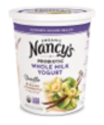 Nancy's Organic Whole Milk Vanilla Yogurt, 32 oz