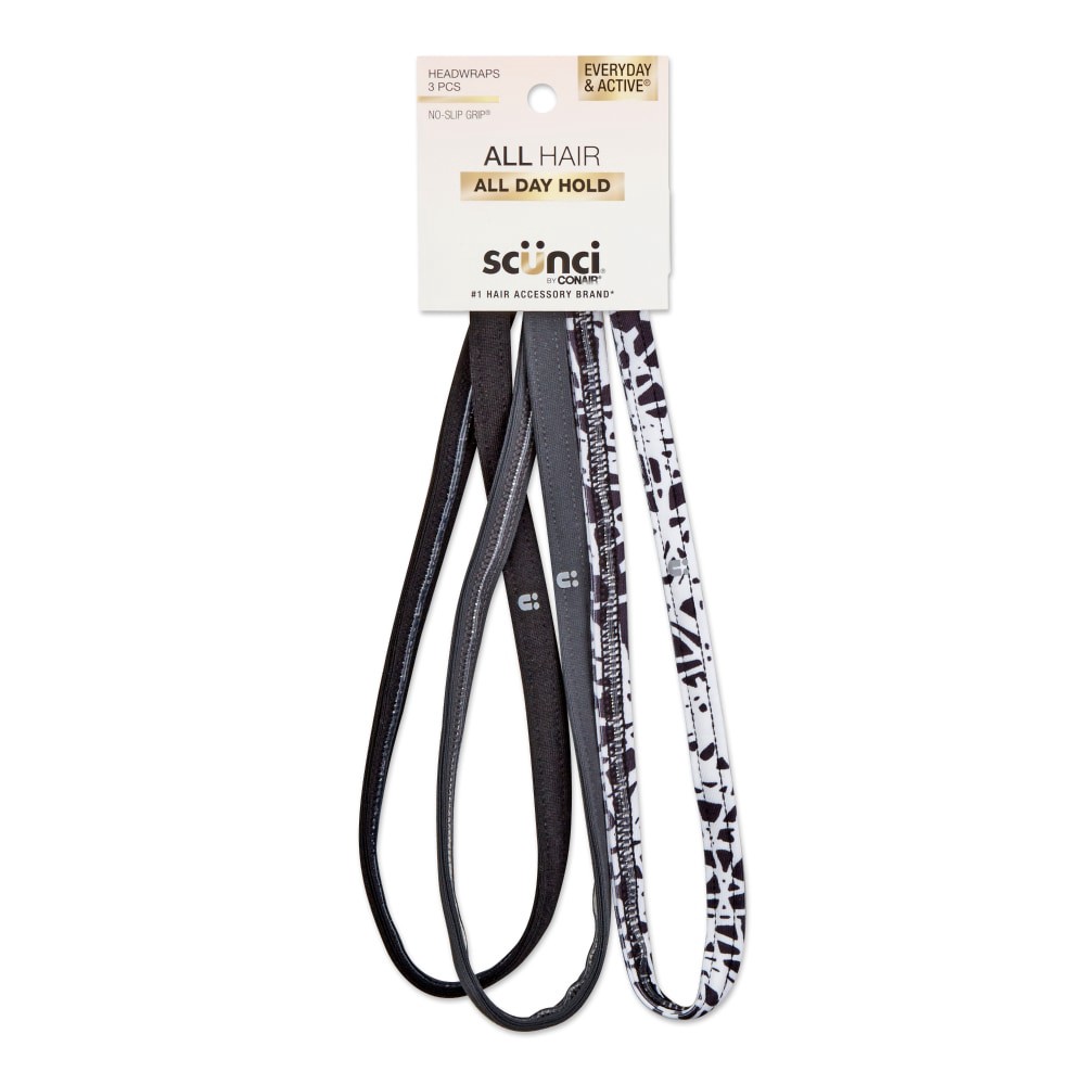 slide 2 of 2, scünci Scunci Headwraps, 3 ct