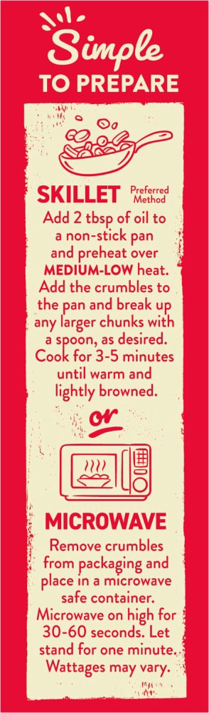 slide 4 of 5, Lightlife Original Tempeh Plant-Based Protein Crumbles, 8 oz