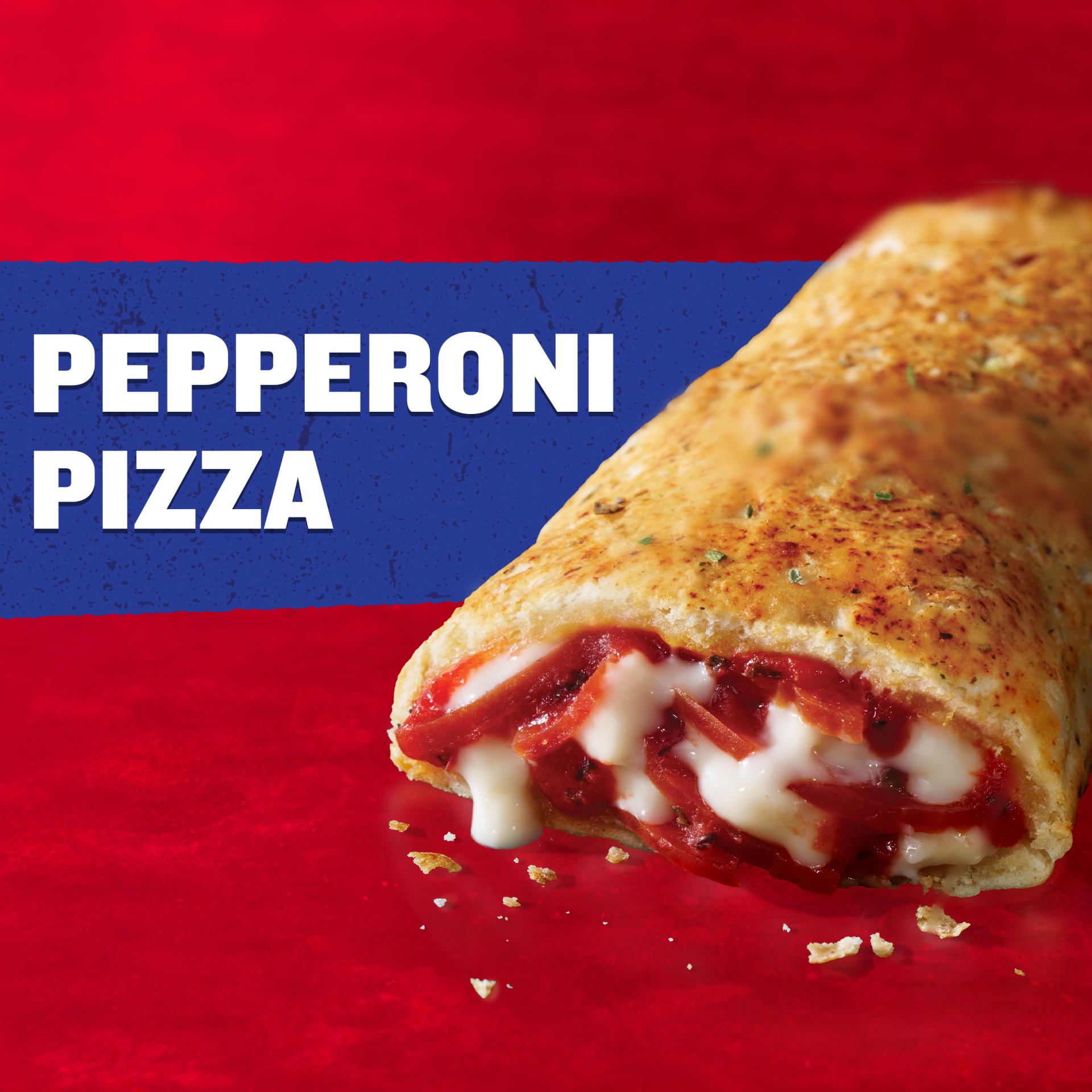 slide 3 of 6, Hot Pockets Premium Pepperoni Pizza Frozen Sandwiches, 2 ct; 9 oz