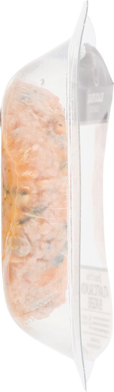 slide 3 of 5, Black Pearl Salmon Burger Medtrn Atlntc, 10 oz