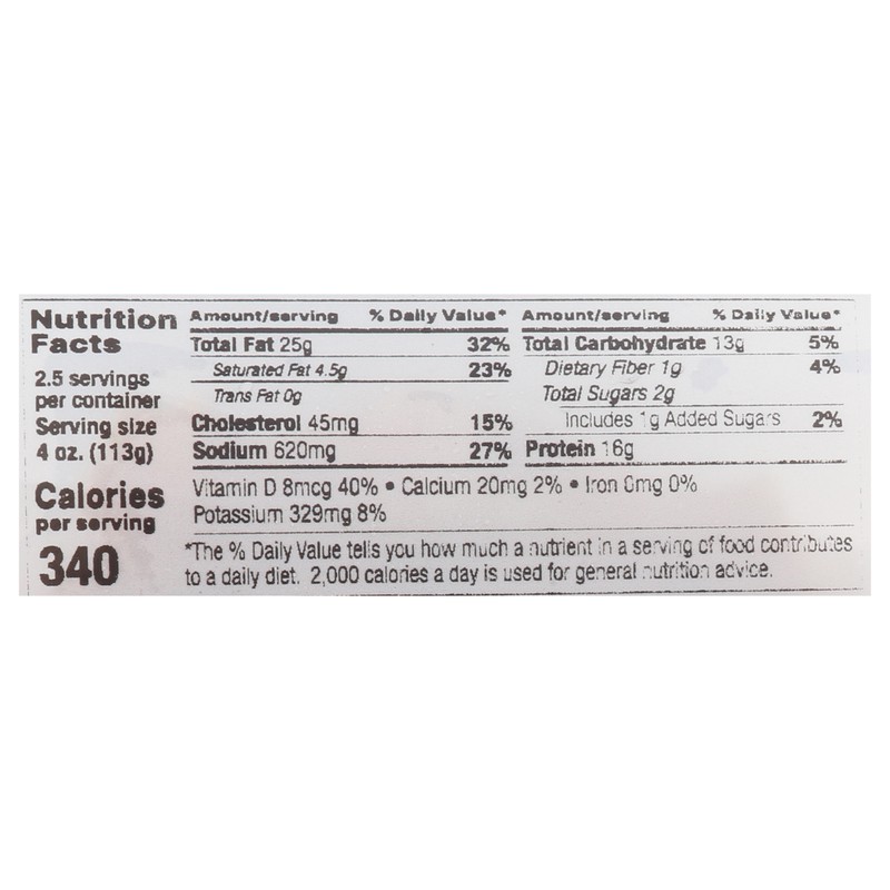 slide 4 of 5, Black Pearl Salmon Burger Garden Harvest Atlantic, 10 oz