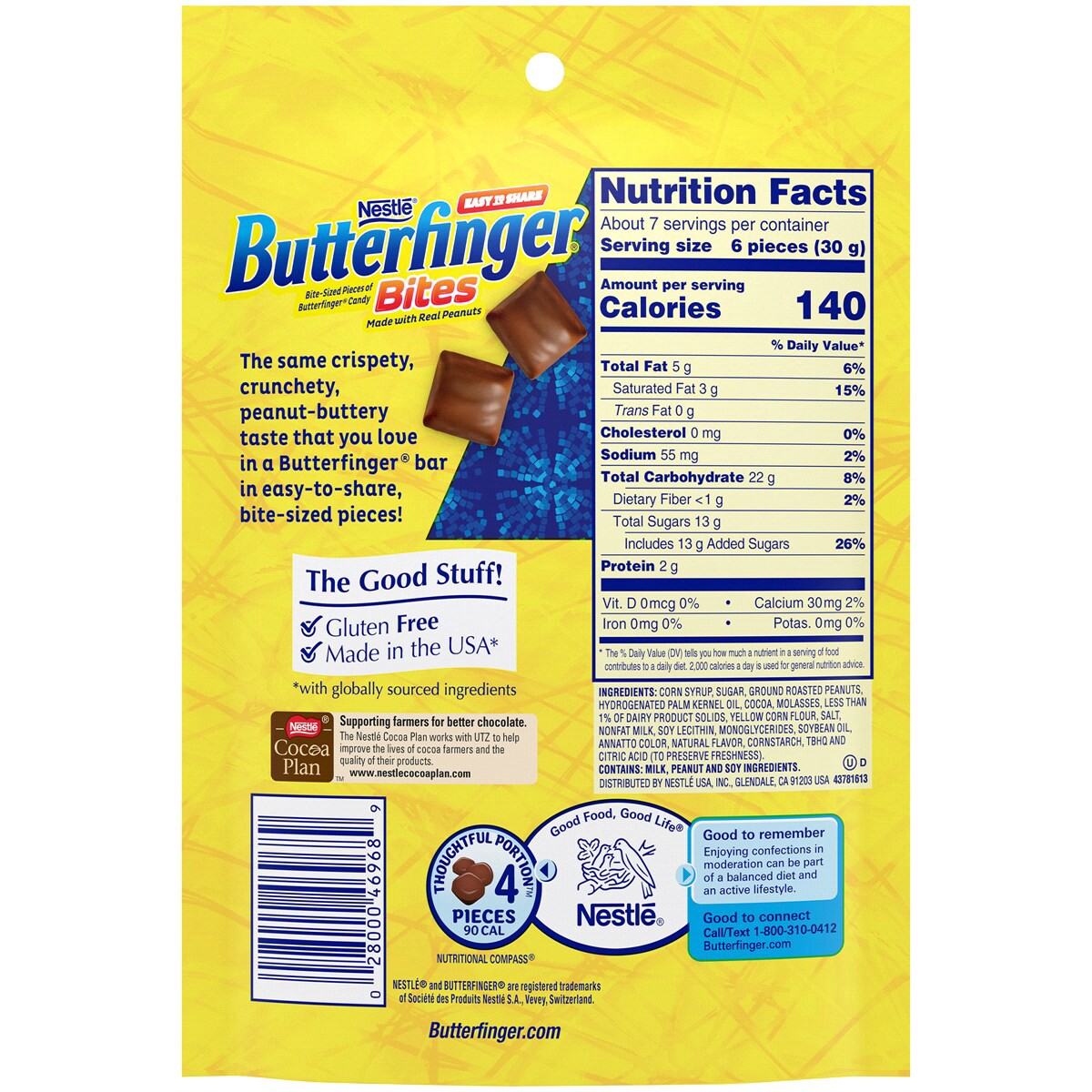 slide 2 of 2, Nestlé Butterfinger Bites, 8 oz
