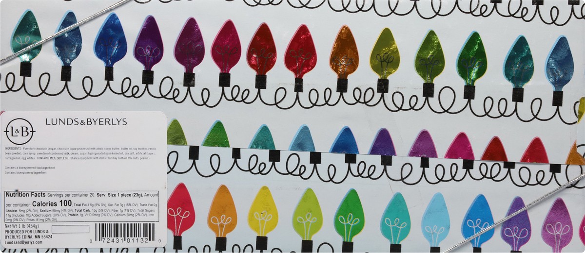 slide 12 of 13, Lunds & Byerlys Premium Artisan Dark Chocolate Sea Salt Caramels 16 oz, 1 lb