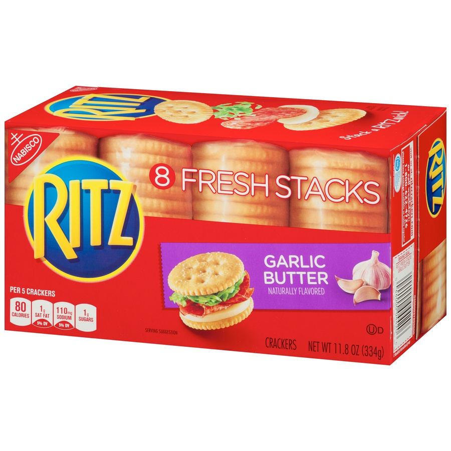 slide 4 of 8, Ritz Crackers 8 ea, 8 ct