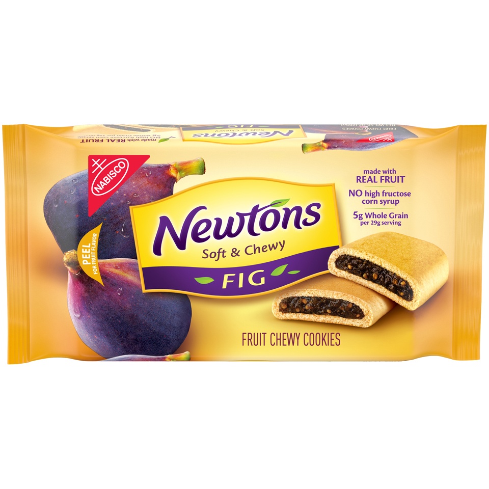 slide 3 of 9, Newtons Soft & Fruit Chewy Fig Cookies, (Fig Bars), 10 oz, 10 oz