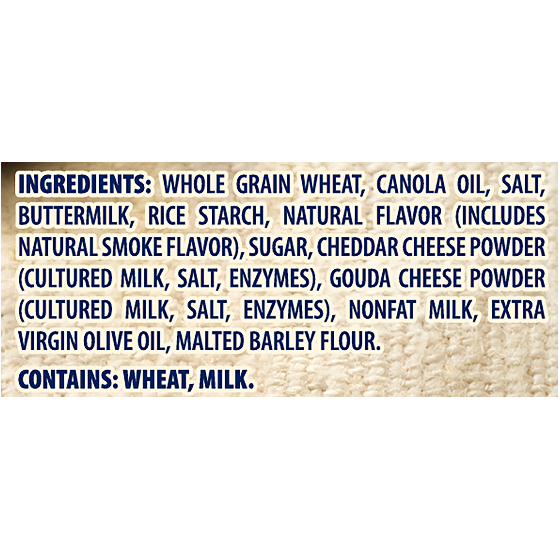 slide 7 of 8, Triscuit Minis Smoked Gouda Crackers, 8 oz