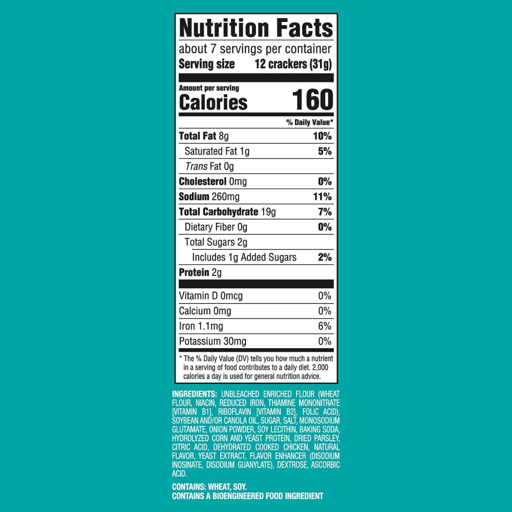 slide 2 of 5, Nabsicoisco Chicken In A Biskit Original Baked Snack Crackers Ranch Flavor, 7.5 oz