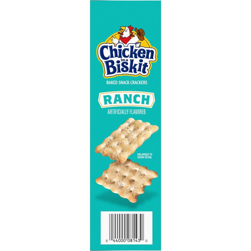 slide 4 of 5, Nabsicoisco Chicken In A Biskit Original Baked Snack Crackers Ranch Flavor, 7.5 oz