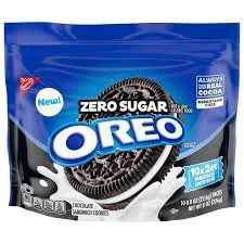 Oreos Zero Sugar Stand Up Bag 8 Oz