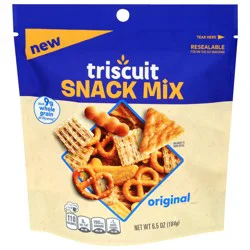 Triscuit Original Sea Salt Crackers Snack Mix, 6.5 oz