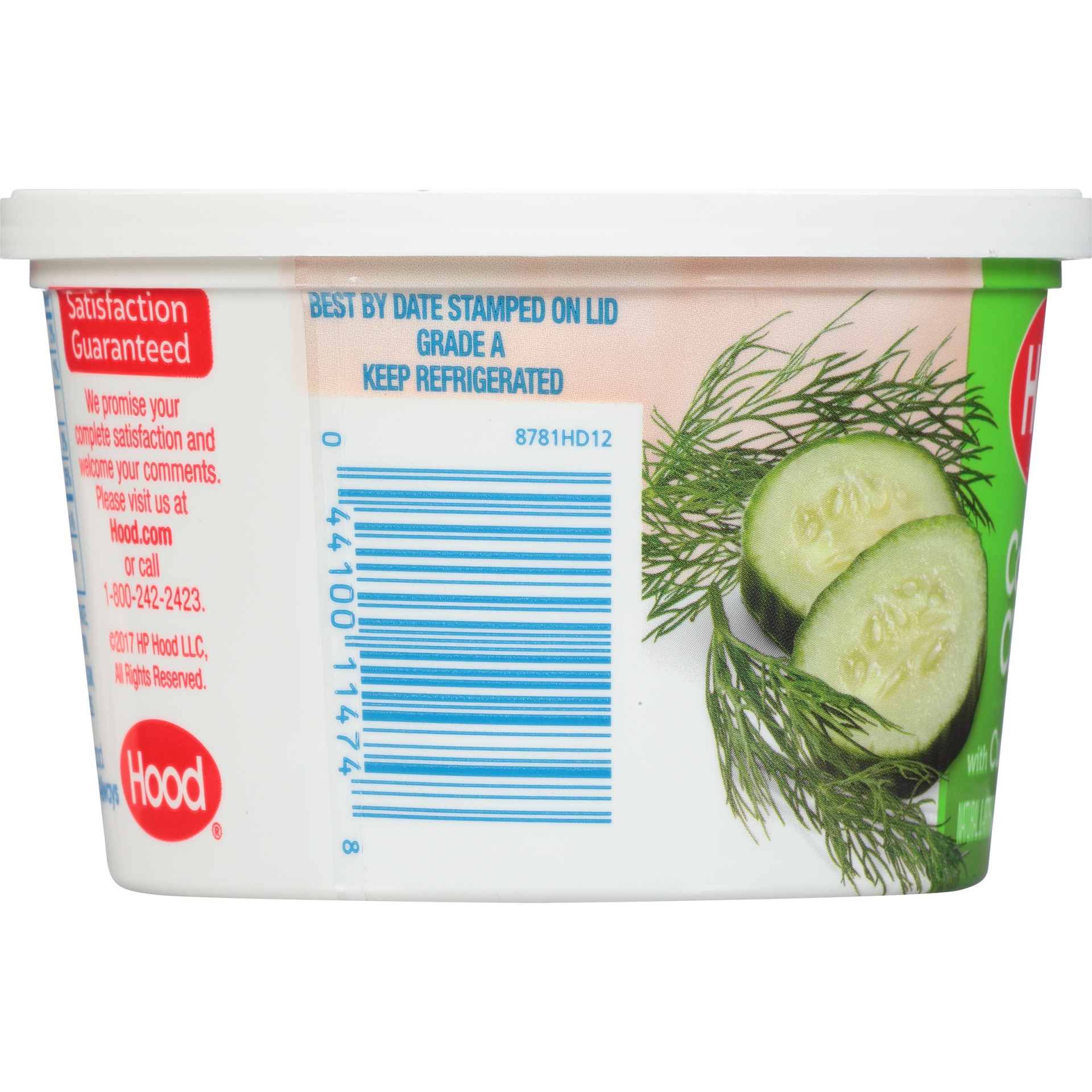 slide 3 of 6, Hood Cottage Cheese with Cucumber & Dill, 16 oz