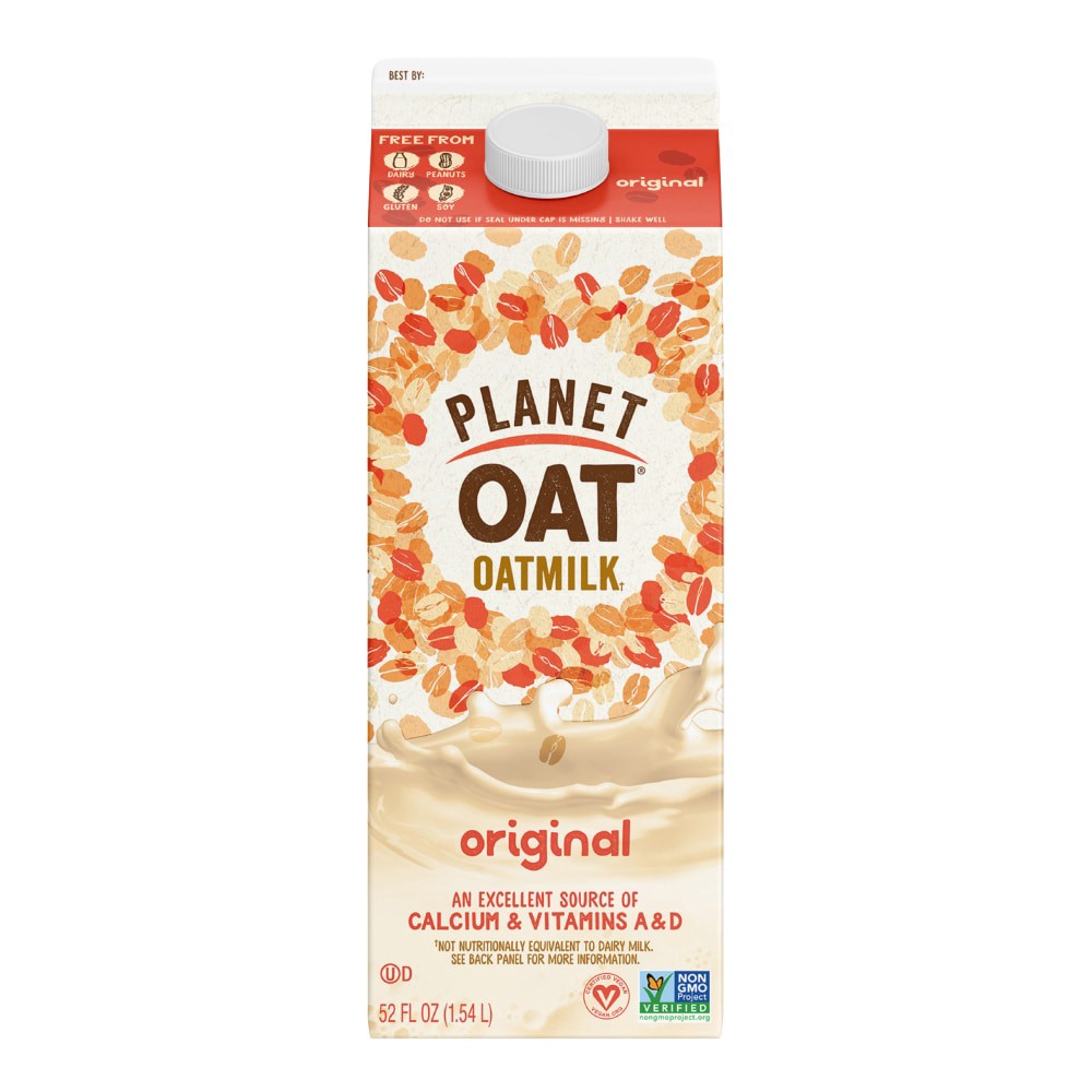 slide 2 of 5, Planet Oat Original Oatmilk, 52 oz, 52 fl oz