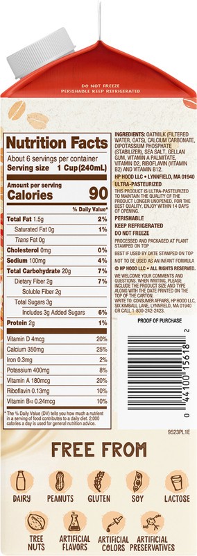 slide 4 of 5, Planet Oat Original Oatmilk, 52 oz, 52 fl oz
