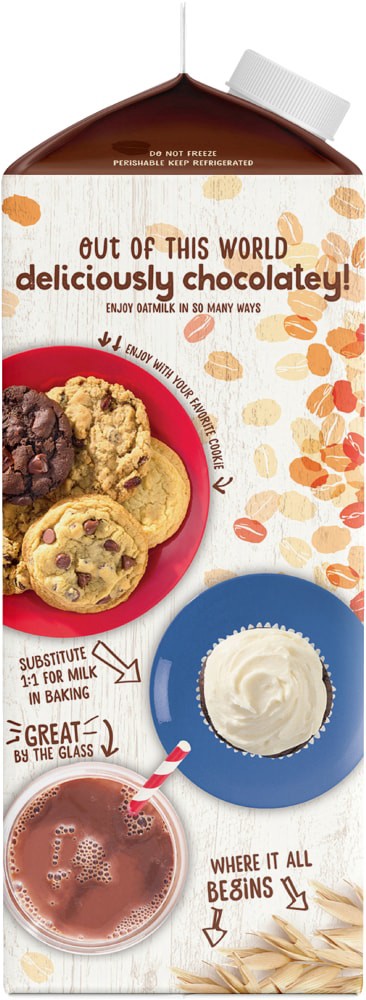 slide 2 of 5, Planet Oat Dark Chocolate Oatmilk, 52 oz, 52 fl oz