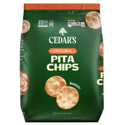 Cedar's Mediterranean Foods Plain Pita Chips