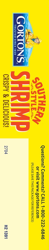 slide 3 of 5, Gorton's Breaded Tail-On Southern Style Shrimp 9.2 oz, 9.2 oz