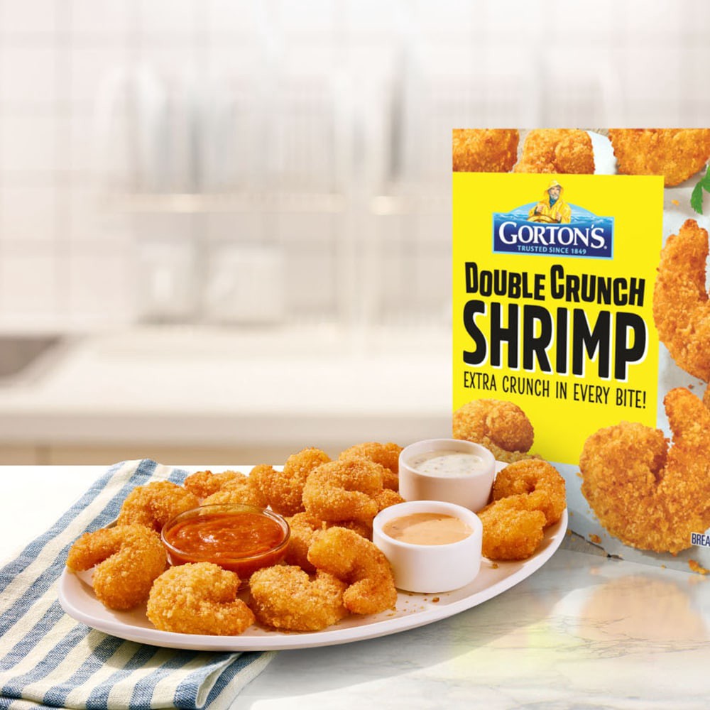 slide 6 of 6, Gorton's Double Crunch Shrimp 9 Ounces, 9 oz