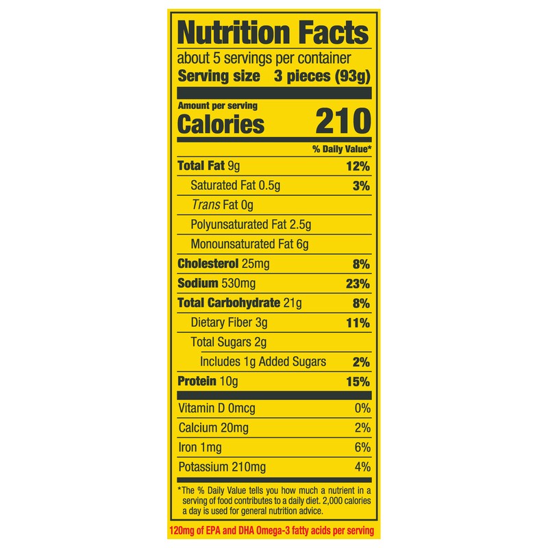slide 2 of 3, Gorton's Cilantro Lime Flavored Taco Tenders, 16.2 oz