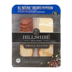 Hillshire Farms Small Plates Uncured Pepperoni With Natural White Cheddar Cheese