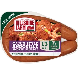 Hillshire Farm Cajun Style Andouille Smoked Sausage, 13 oz.