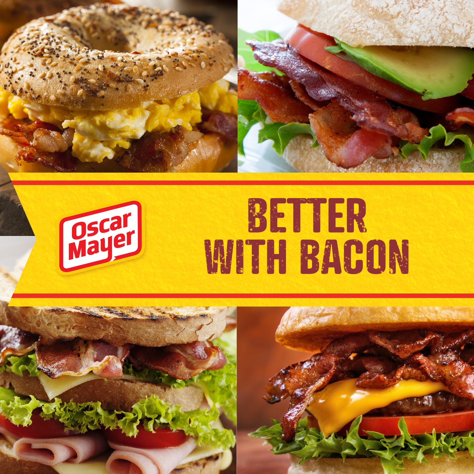 slide 6 of 12, Oscar Mayer Original Fully Cooked Bacon Mega Pack, 23-25 slices, 6.3 oz