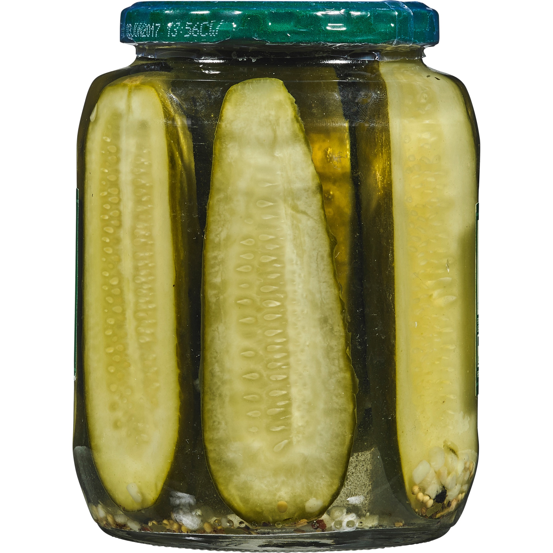 slide 6 of 8, Claussen Kosher Dill Pickle Halves Jar, 32 oz