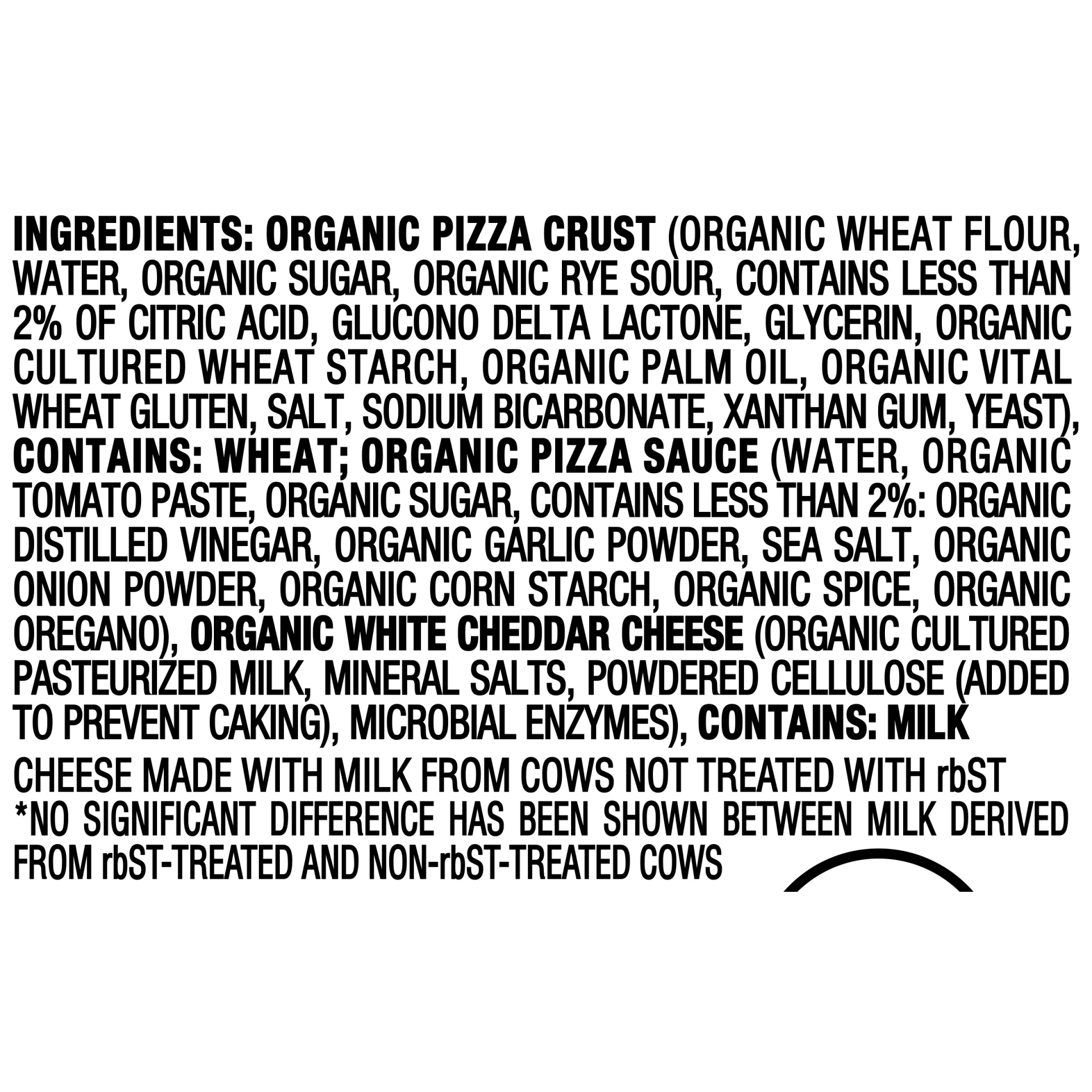 slide 5 of 5, Lunchables Organic Cheese Pizza, 4.2 oz