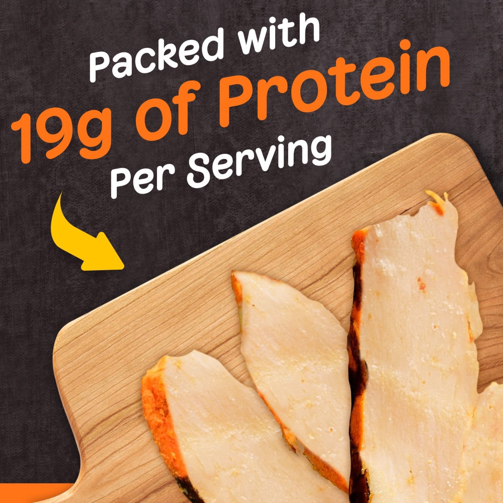 slide 2 of 6, Oscar Mayer Bflo Style Grld Chkn Brst Strp, 6 oz