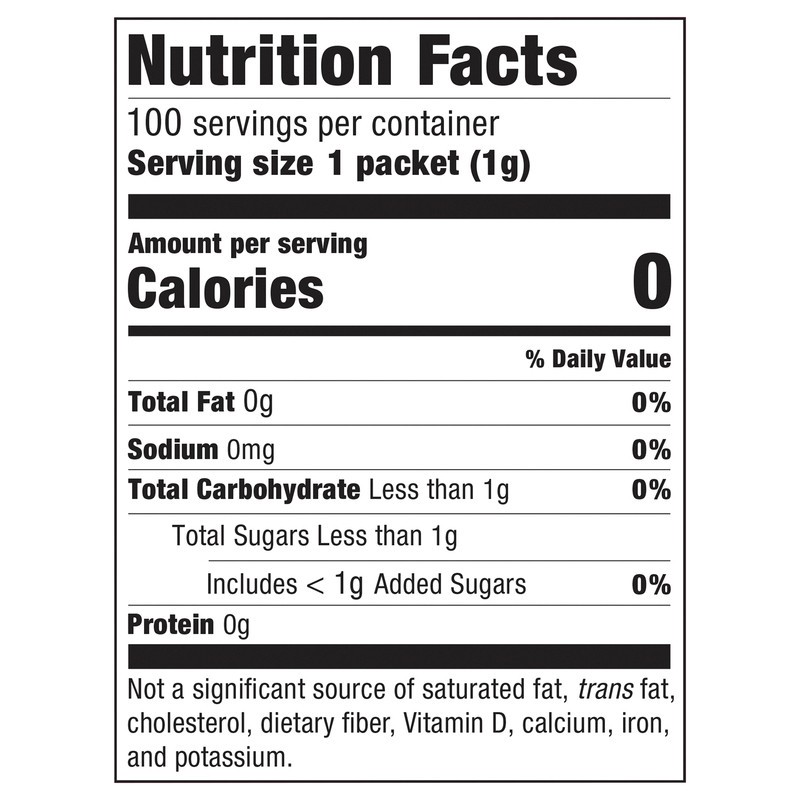 slide 4 of 5, Sweet'N Low Zero Calorie Sweetener 100 ct Box, 100 ct