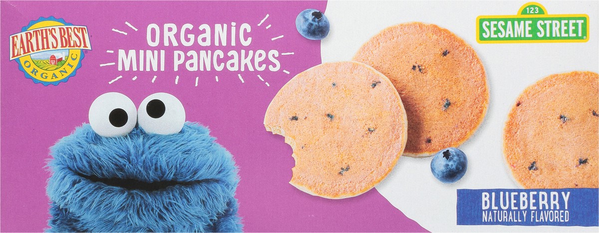 slide 11 of 11, Earth's Best Organic Blueberry Mini Pancakes 8 oz. Box, 8 oz