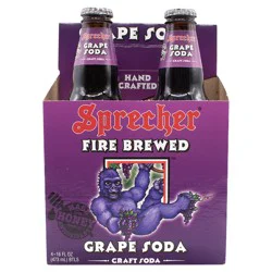 Sprecher Craft Grape Soda / - 4 ct; 16 oz - 4 ct; 16 oz