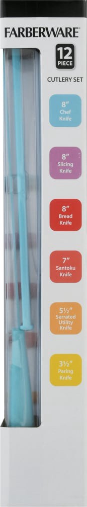 slide 3 of 4, Farberware 12 Piece Cutlery Set 12 ea, 12 ct