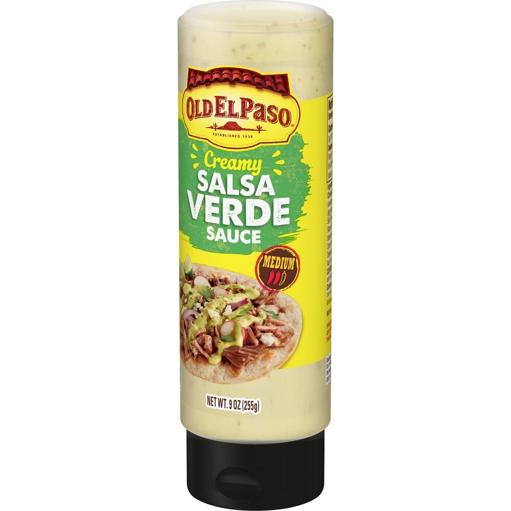 slide 2 of 3, Old El Paso Sauce Creamy Salsa Verde 9oz, 9 oz