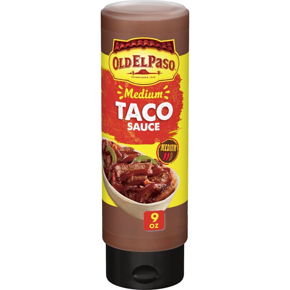 slide 3 of 6, Old El Paso Medium Taco Sauce - 9 oz, 9 oz