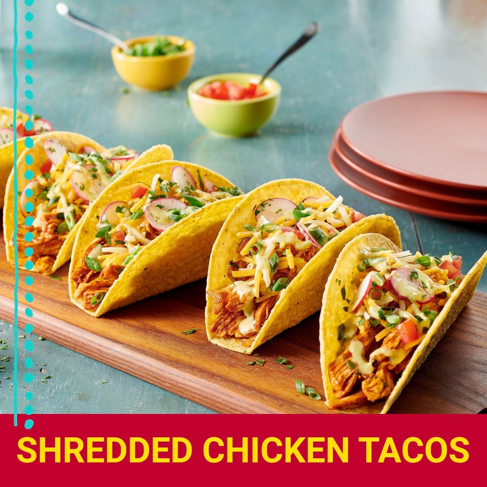 slide 6 of 6, Old El Paso Stand 'N Stuff Taco Shells, Gluten Free, Family Size, 20-count, 20 ct