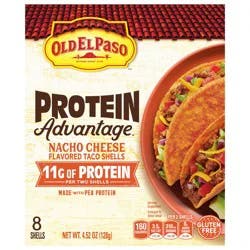 Old El Paso Nacho Cheese Taco Shells