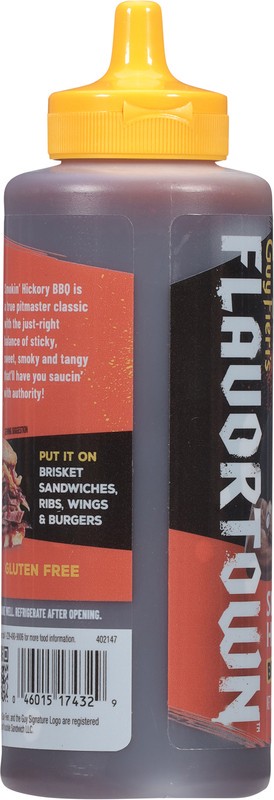 slide 5 of 5, Guy Fieri's Flavortown Smokin' Hickory BBQ Sauce 15.5 oz, 15.5 oz