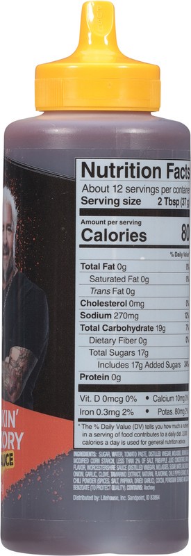 slide 2 of 5, Guy Fieri's Flavortown Smokin' Hickory BBQ Sauce 15.5 oz, 15.5 oz