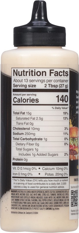 slide 5 of 5, Guy Fieri's Flavortown Garlic Aioli Donkey Sauce 12 oz, 12 oz